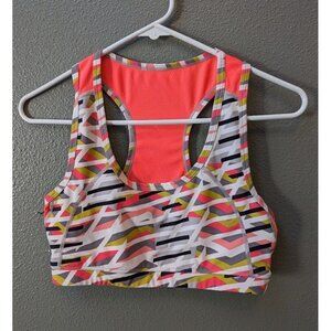 Fabletics Multi Color Coral Workout Athletic Tank Top Size Small